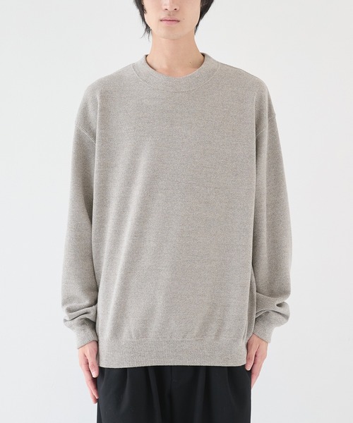 トップス crepuscule Co/wo moss stitch p/o 2 crepuscule（クレプスキュール） セーター ニット 「crepuscule