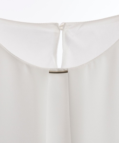 「RIRIYANO」 7分袖ブラウス SMALL ネイビー レディース_画像8
