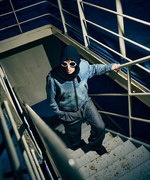 glamb（グラム） ネックウォーマー スヌード Knit Hoodie Snood