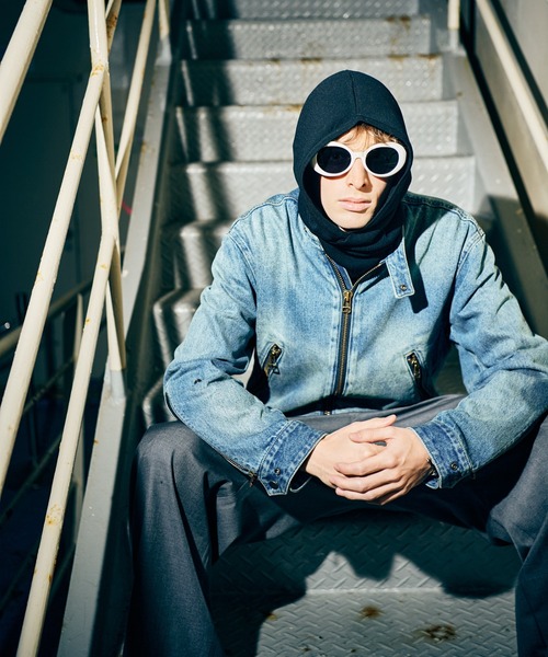glamb（グラム） ネックウォーマー スヌード Knit Hoodie Snood