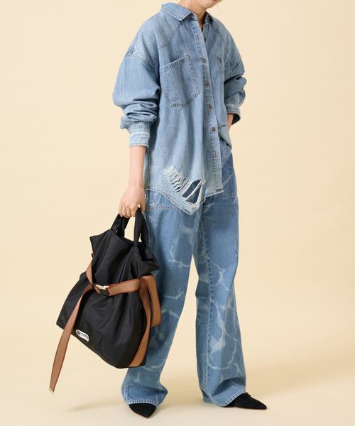 「U by SPICK&SPAN」 2WAYバッグ FREE ブラック レディース_画像9