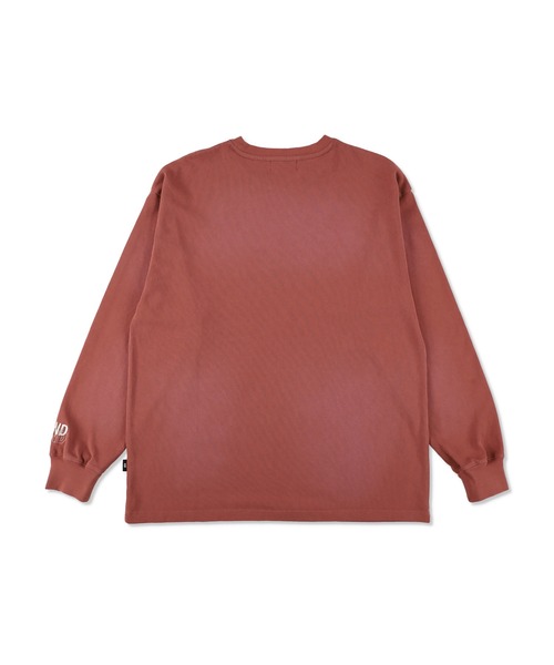 WIND AND SEA（ウィンダンシー） tシャツ SULFUR DYEING LOGO L/S TEE