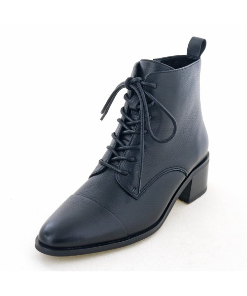 「cava cava」 ショートブーツ 24.5cm ブラック レディース_画像5