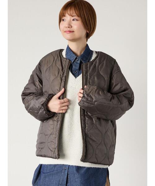 Lugnoncure（ルノンキュール） ブルゾン アウター リバーシブルボア