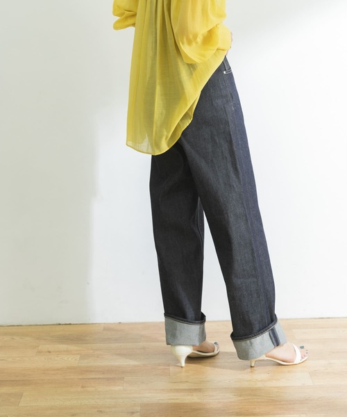 「PICCADILLY」 デニムパンツ SMALL ノンウォッシュ レディース_画像8