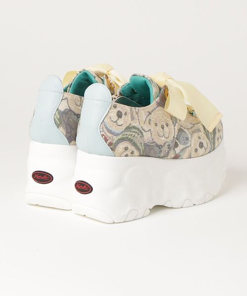 「YOSUKE」 ローカットスニーカー 24.0cm イエロー系その他 レディース_画像2