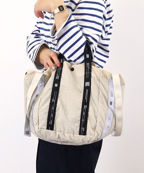 「COOCO」 トートバッグ 9 アイボリー レディース_画像8