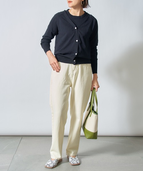 「MAISON BREEZE」 ニットアンサンブル FREE ブラック レディース_画像5