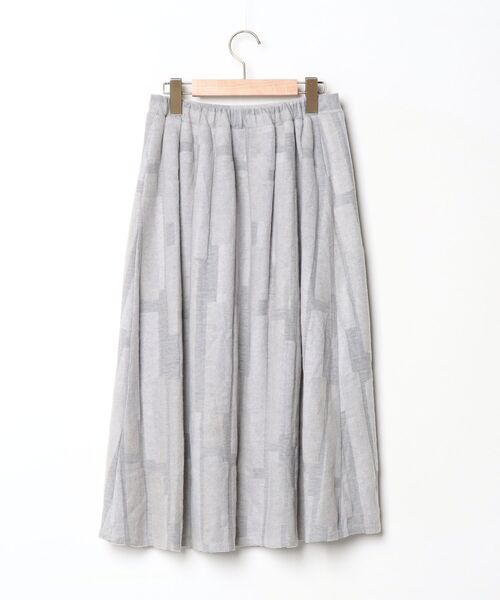 「chambre de charme」 ニットスカート FREE グレー レディース_画像2