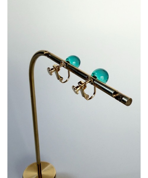 TONE（トネ） イヤリング 「TOMEI LAB」ひとつぶ クリア イヤリング(MA