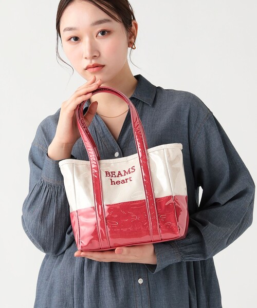 BEAMS HEART（ビームス ハート） トートバッグ キャンバス ビニール
