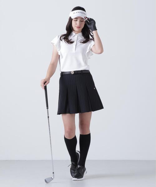 St ANDREWS スカート 「St ANDREWS」千鳥楊柳ストレッチスカート