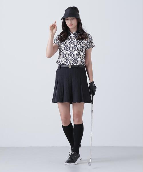 St ANDREWS スカート 「St ANDREWS」千鳥楊柳ストレッチスカート