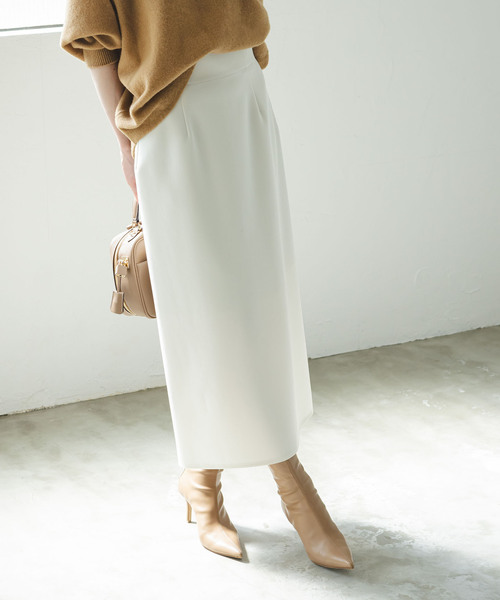 「NOBLE」 スカート 40 グレー レディース_画像2