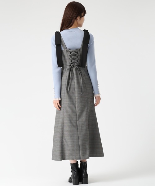 「31 Sons de mode」 ノースリーブワンピース S グレー レディース_画像3
