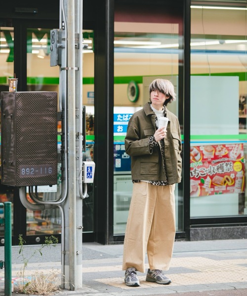 「BROKEN BASE」 ジャケット MEDIUM オフホワイト メンズ_画像4