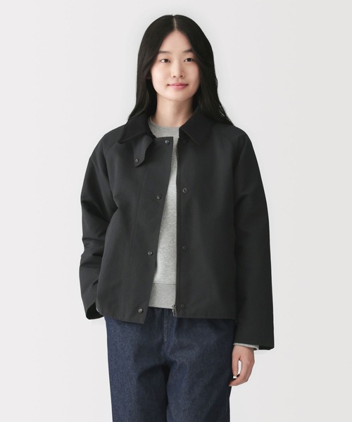 無印良品（MUJI） ブルゾン アウター 婦人 撥水 コーデュロイ衿