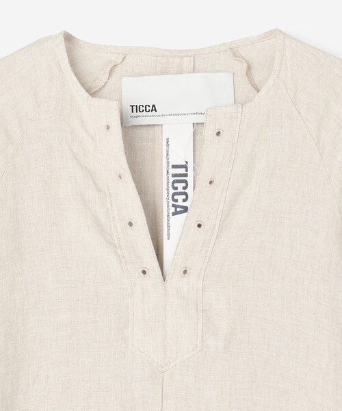 「TICCA」 半袖ワンピース F ブラック レディースの画像