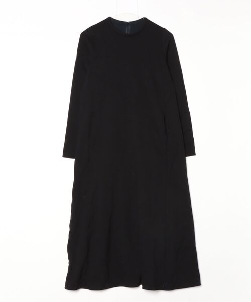 Demi-Luxe BEAMS」 長袖ワンピース 38 ブラック レディース 楽天市場