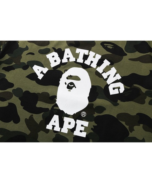 「Mr. BATHING APE」 半袖Tシャツ - グリーン メンズ_画像3