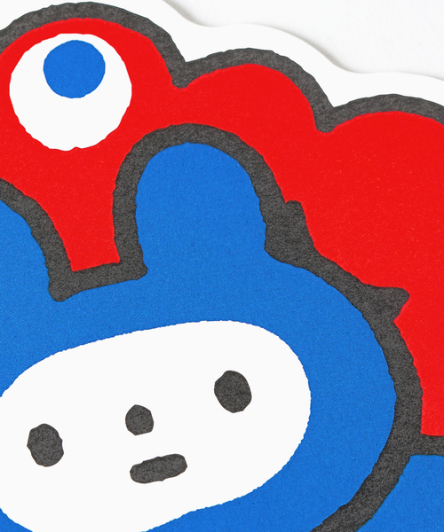 インテリア きっこうちゃん ・ミャクミャク ダイカットポストカード
