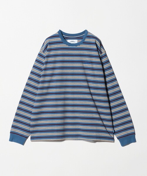 NICE WEATHER tシャツ 「NICE WEATHER」ボーダー ロングスリーブ T