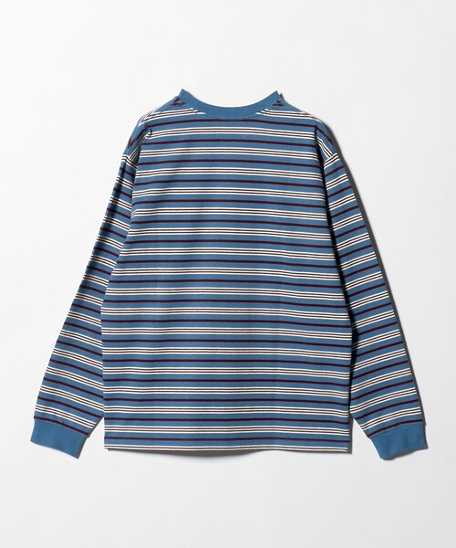 NICE WEATHER tシャツ 「NICE WEATHER」ボーダー ロングスリーブ T