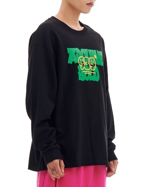 「L.H.P」 「ARCHIVE BOLD」長袖カットソー M ブラック レディース_画像3