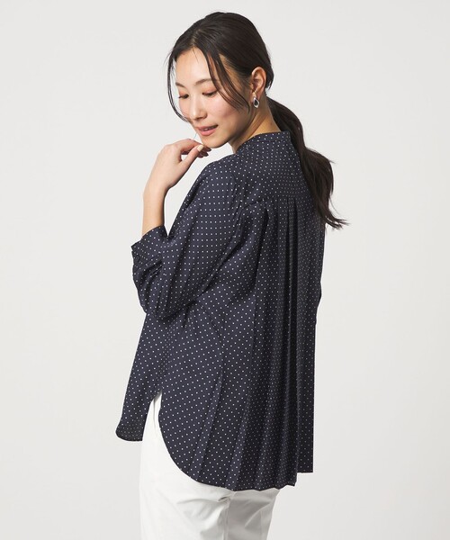 未使用❤︎ユナイテッドアローズチュニックブラウス A DAY IN THE LIFE ブラウス シャツ バックプリーツ チュニックシャツ