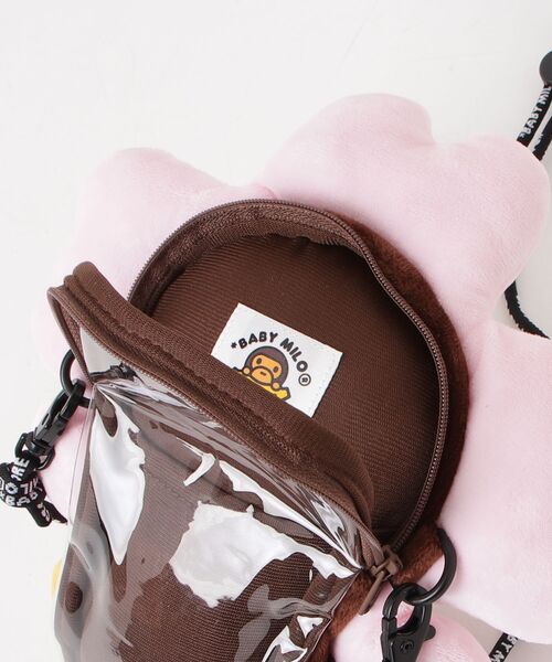 BAPE ミニショルダーバッグ　マイロ BAPE KIDS A Bathing Ape Mini Shoulder Bag & MILO Pouch Black 2023