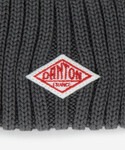 「DANTON」 ニットキャップ F ブラック...の詳細画像3