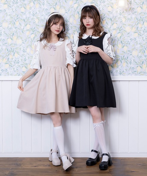 「DearMyLoveRose」 サロペットスカート MEDIUM グリーン レディース_画像3