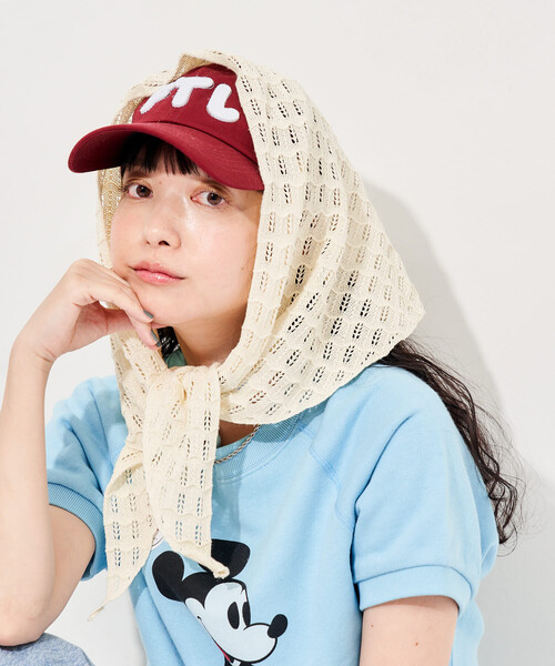 FREAK'S STORE（フリークスストア） ストール マフラー かぎ編み三角
