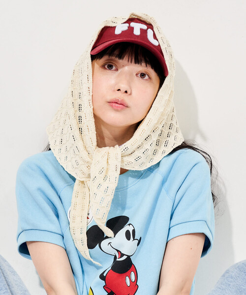FREAK'S STORE（フリークスストア） ストール マフラー かぎ編み三角