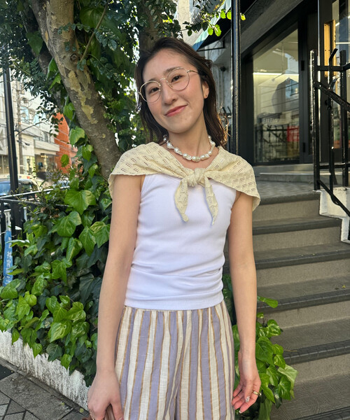 FREAK'S STORE（フリークスストア） ストール マフラー かぎ編み三角