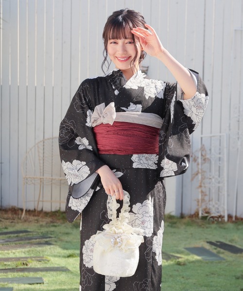 Honeys（ハニーズ） 浴衣 セパレート浴衣（ワンピースタイプ
