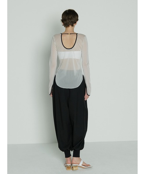 「SORIN」 長袖カットソー 38 ベージュ レディース_画像7