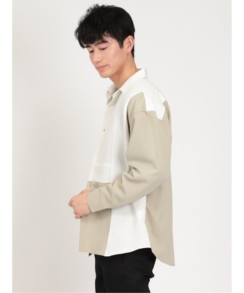 「m.f.editorial」 長袖シャツ MEDIUM ブラック メンズ_画像9