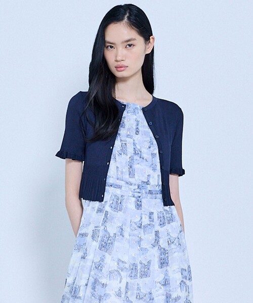 TOCCA（トッカ） カーディガン 半袖 HALF SLEEVE AJISAI カーディガン