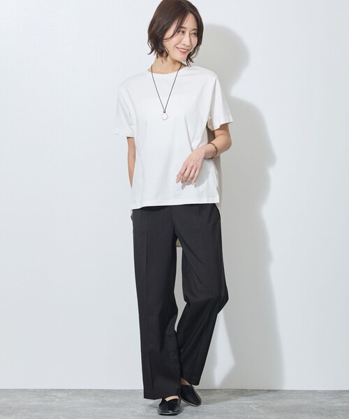 パンツ センタープレス入り1タックパンツ レディース | ブランド登録なし | 15