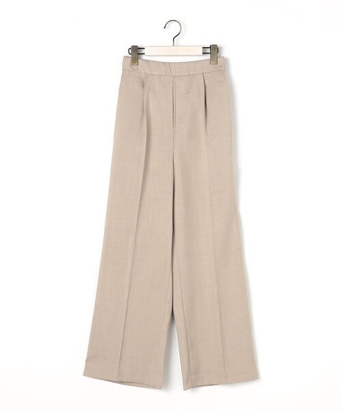 パンツ センタープレス入り1タックパンツ レディース | ブランド登録なし | 17
