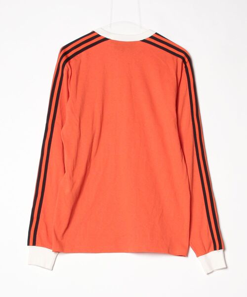 GUCCI アディダス ストライプ　長袖　ロンT GUCCI（グッチ） ストライプ 長袖Tシャツ「adidasコラボ」 S オレンジ