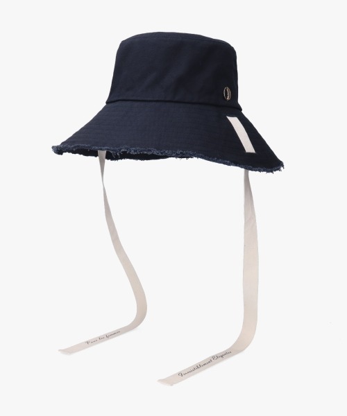 「Chapeau d' O」 ハット M/57.5cm ネイビー レディース_画像9