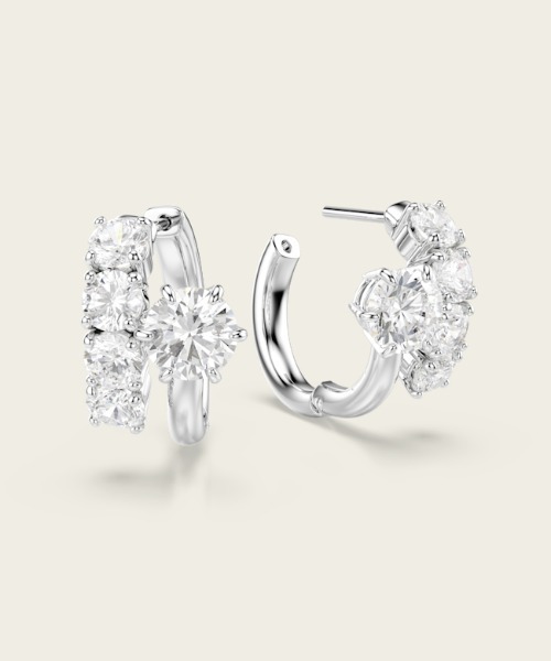 SWAROVSKI（スワロフスキー） フープ ピアス 「公式」「スワロフスキー