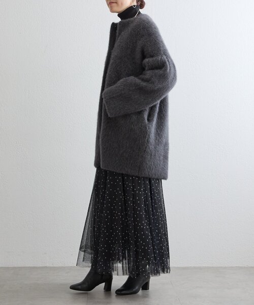 BEARDSLEY（ビアズリー） コート アウター ファーニットコート