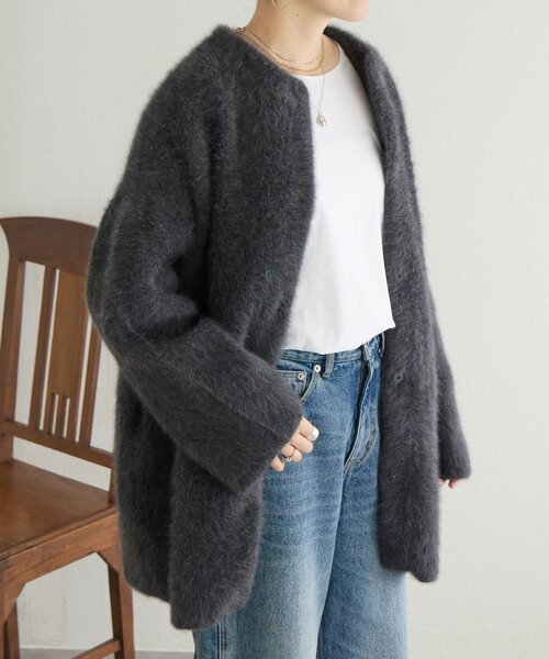 BEARDSLEY（ビアズリー） コート アウター ファーニットコート
