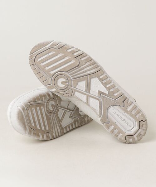 「New Balance」 ローカットスニーカー 24.0cm ホワイト メンズ_画像3