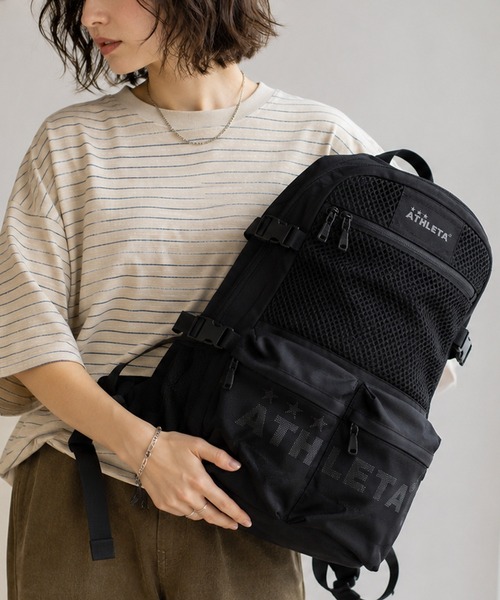 ATHLETA（アスレタ） デイバック リュック 「ネット収納付き2WAY仕様