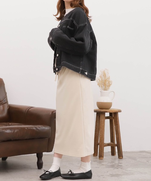 「mil」 デニムジャケット X-SMALL ネイビー レディース_画像7