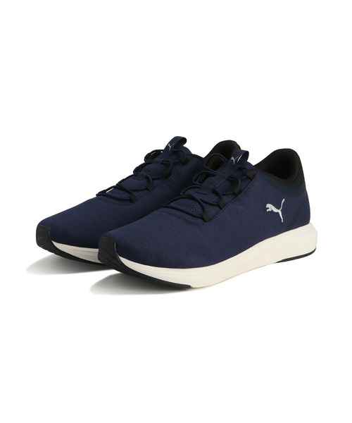 「PUMA」 スリッポン 22.0cm ネイビー×ホワイト メンズ_画像7